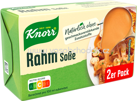 Knorr Rahm Soße, 2x250 ml