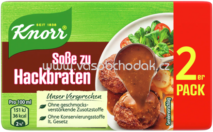 Knorr Soße zu Hackbraten, 2x250 ml
