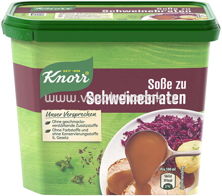 Knorr Soße zu Schweinebraten, Dose, 2,25l