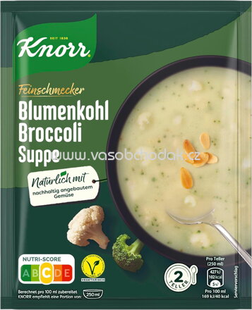 Knorr Feinschmecker Blumenkohl Broccoli Suppe, 1 St
