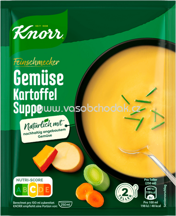 Knorr Feinschmecker Gemüse Kartoffel Suppe, 1 St