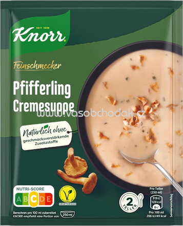 Knorr Feinschmecker Pfifferling Cremesuppe, 1 St