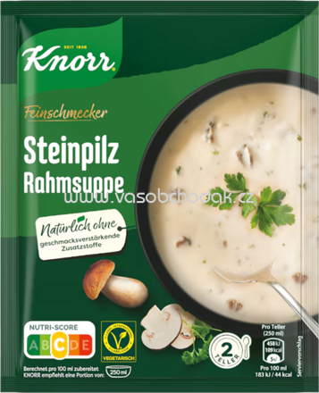 Knorr Feinschmecker Steinpilz Rahmsuppe, 1 St