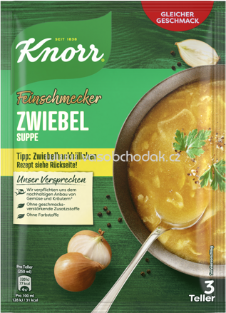 Knorr Feinschmecker Zwiebel Suppe, 1 St