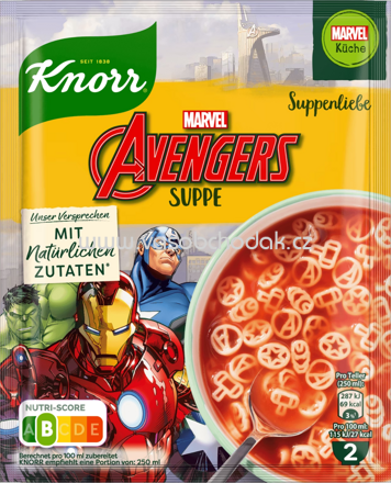 Knorr Suppenliebe Avengers Suppe, 1 St