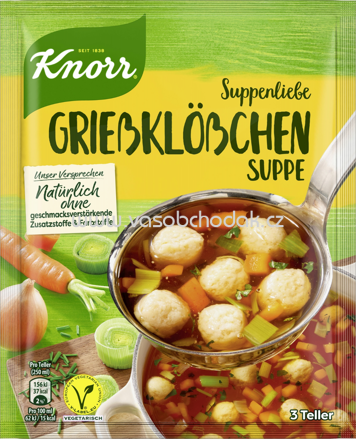 Knorr Suppenliebe Grießklößchen Suppe, 1 St