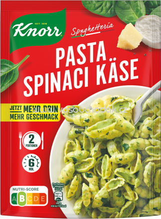 Knorr Spaghetteria Pasta Spinaci Käse, 178g