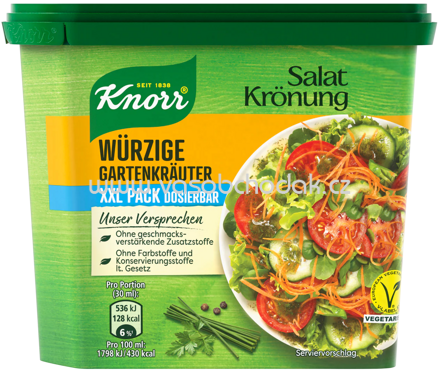 Knorr Salatkrönung Würzige Gartenkräuter, Dose, 2,1l