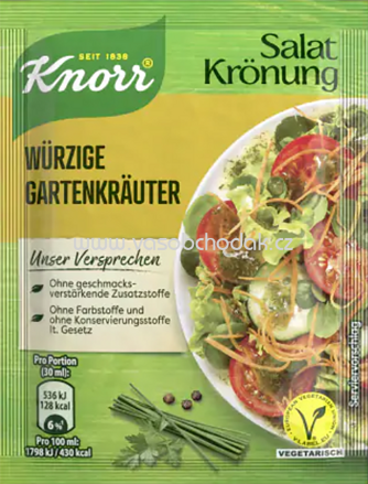 Knorr Salatkrönung Gartenkräuter, 5St, 50g