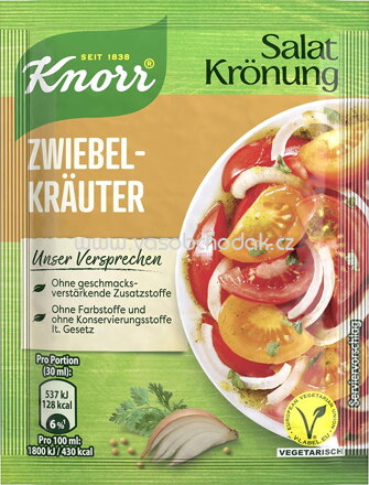 Knorr Salatkrönung Zwibel Kräuter, 5St, 50g