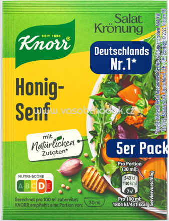 Knorr Salatkrönung Honig-Senf, 5 St