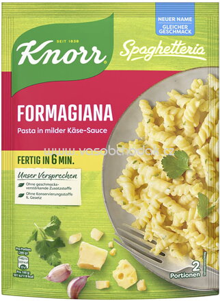Knorr Spaghetteria Formagiana, 163g