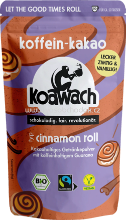 Koawach Koffein Kakao Cinnamon Roll, 500g