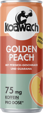 Koawach Golden Peach - Pfirsich, 250 ml