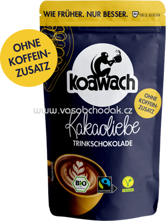 Koawach Kakaoliebe Trinkschokolade, 500g
