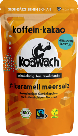 Koawach Koffein Kakao Karamell Meersalz, 500g
