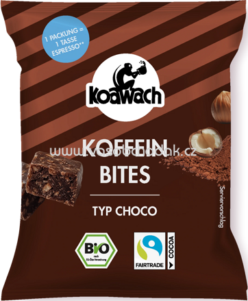 Koawach Koffein Bites Typ Choco, 36g