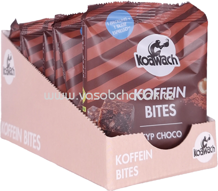 Koawach Koffein Bites Typ Choco, 8x36g, 288g