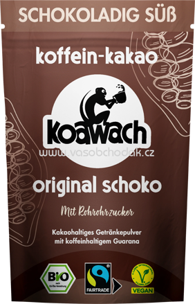 Koawach Koffein Kakao Original Schoko, 100g