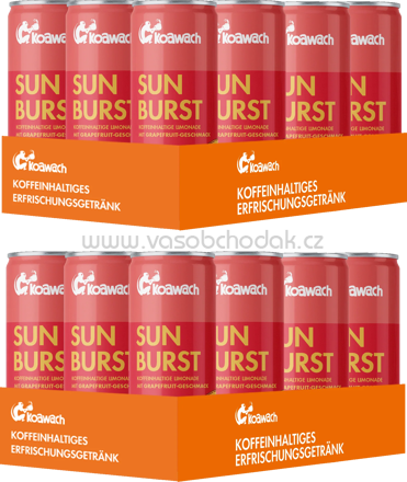 Koawach Sun Burst Grapefruit, 24x250 ml