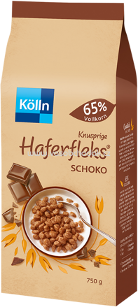 Kölln Knusprige Haferfleks Schoko, 750g