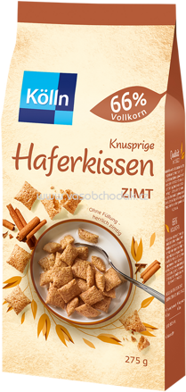 Kölln Knusprige Haferkissen Zimt, 275g