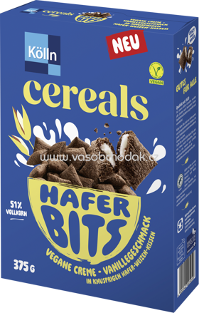 Kölln Cereals Hafer Bits Vegane Creme Vanillegeschmack, 375g