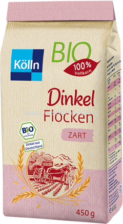Kölln Bio Dinkel Flocken Zart, 450g