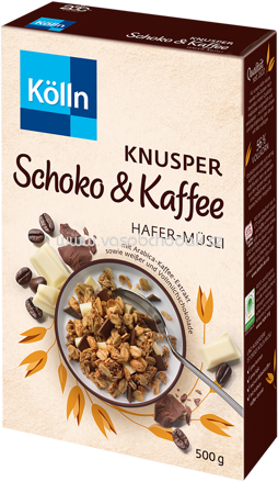 Kölln Müsli Knusper Schoko & Kaffee, 500g