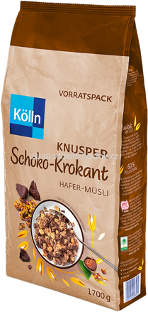 Kölln Müsli Knusper Schoko Krokant, 1,7 kg