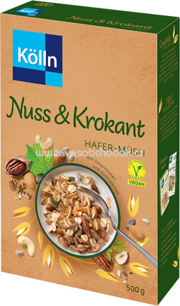 Kölln Müsli Nuss & Krokant, 500g