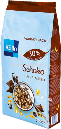 Kölln Müsli Schoko 30% Weniger Zucker, 2 kg