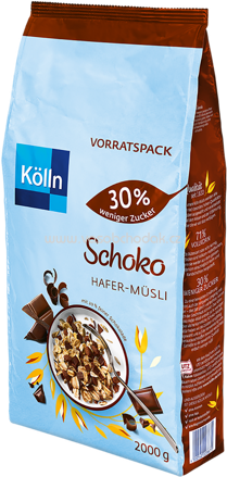 Kölln Müsli Schoko 30% Weniger Zucker, 1,7 kg