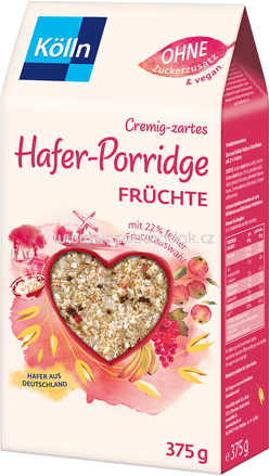 Kölln Hafer Porridge Früchte, 375g