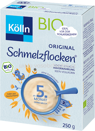 Kölln Getreidebrei Schmelzflocken Original, nach dem 4.Monat, 250g