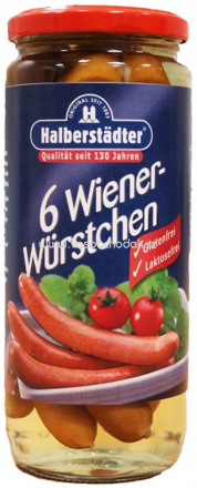 Halberstädter 6 Wiener Würstchen 250g