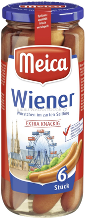 Meica Wiener, 6 St, 250g