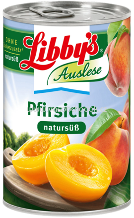 Libby's Pfirsiche in Hälften natursüß 425 ml