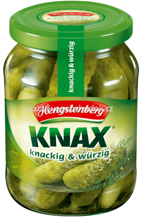 Hengstenberg KNAX Gewürzgurken, 370 ml