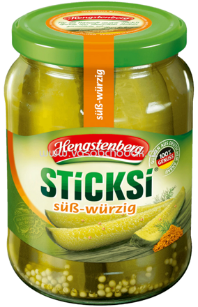 Hengstenberg Sticksi süß-würzig 720 ml