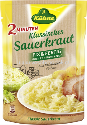 Kühne Fix & Fertig Sauerkraut klassisch, 400g