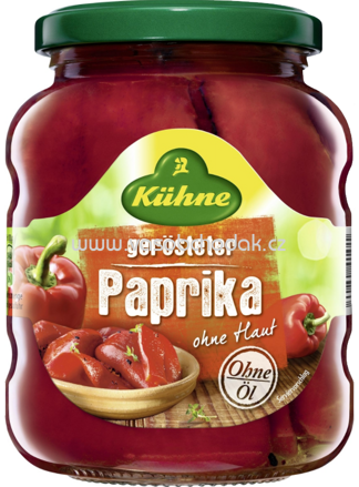 Kühne Gerösteter Paprika, 370 ml