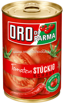 Oro di Parma Geschälte stückige Tomaten 400g