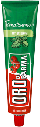 Oro di Parma Tomatenmark mit Basilikum 200g