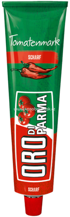 Oro di Parma Tomatenmark mit Paprika scharf 200g