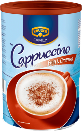 Krüger FAMILY Cappuccino Fein & Cremig, 350g