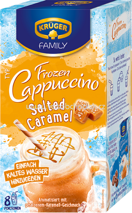 Krüger FAMILY Frozen Cappuccino Salted Caramel, 144g