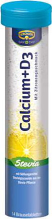 Krüger Calcium + D3 Brausetabletten, 14 St