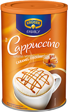 Krüger Cappuccino Caramel-Krokant, Dose, 450g
