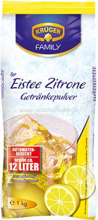 Krüger Getränkpulver Eistee Zitrone, 1 kg